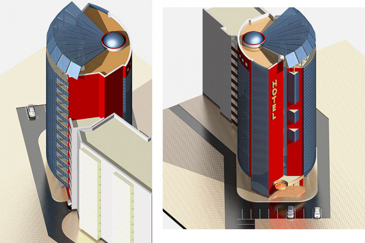 Турецкая компания  построит на месте украинского завода 12-этажный отель